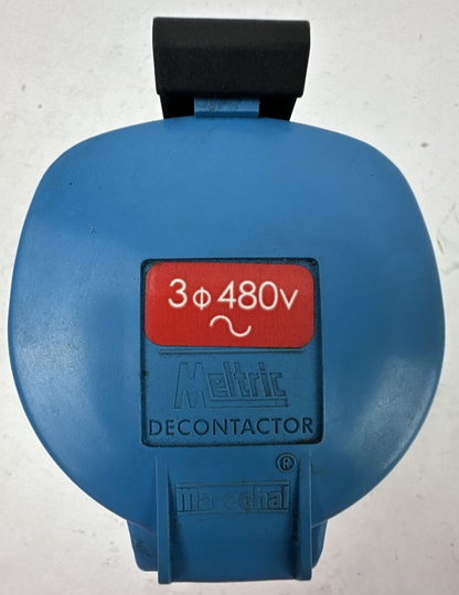 MELTRIC DS30 30A 480VAC 15HP TYPE 3R 33-34043-974-843-NC RECEPTACLE/CONNECTOR2