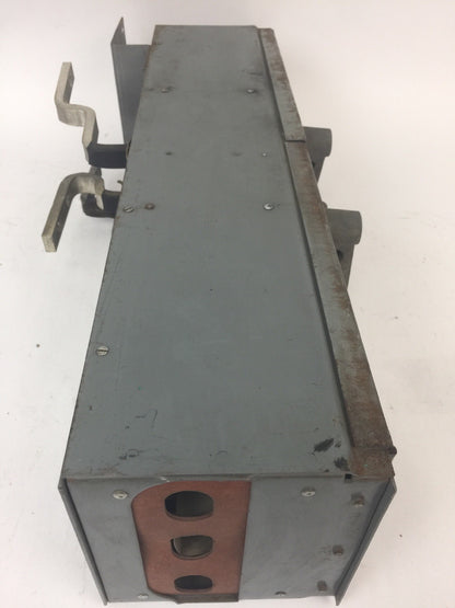 SYLVANIA QSFT653R FUSIBLE TWIN PANELBOARD SWITCH 600VAC 60A 3 POLE5