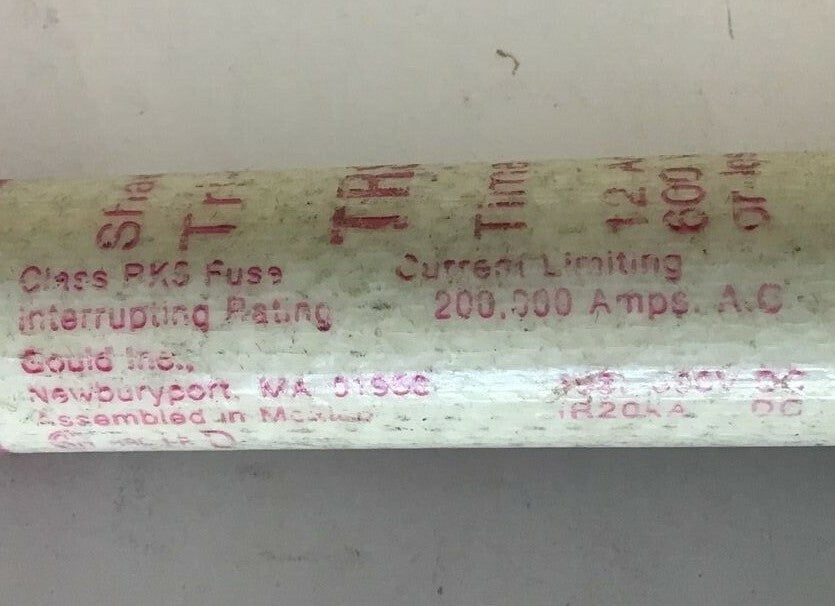 GOULD SHAWMUT TRS12R TRI-ONIC FUSE 12 600VAC TIME DELAY ***LOTOF5***3
