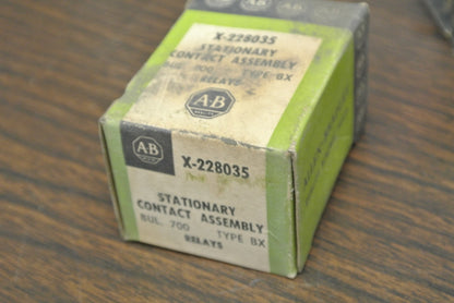 LOT of 5 / ALLEN-BRADLEY X-228035 STATIONARY CONTACT ASSEMBLY / NEW SURPLUS4