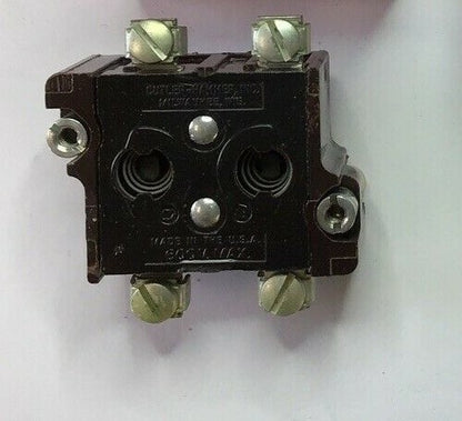 CUTLER HAMMER 10250T3 CONTACT BLOCK 600V  ***LOTOF2***3