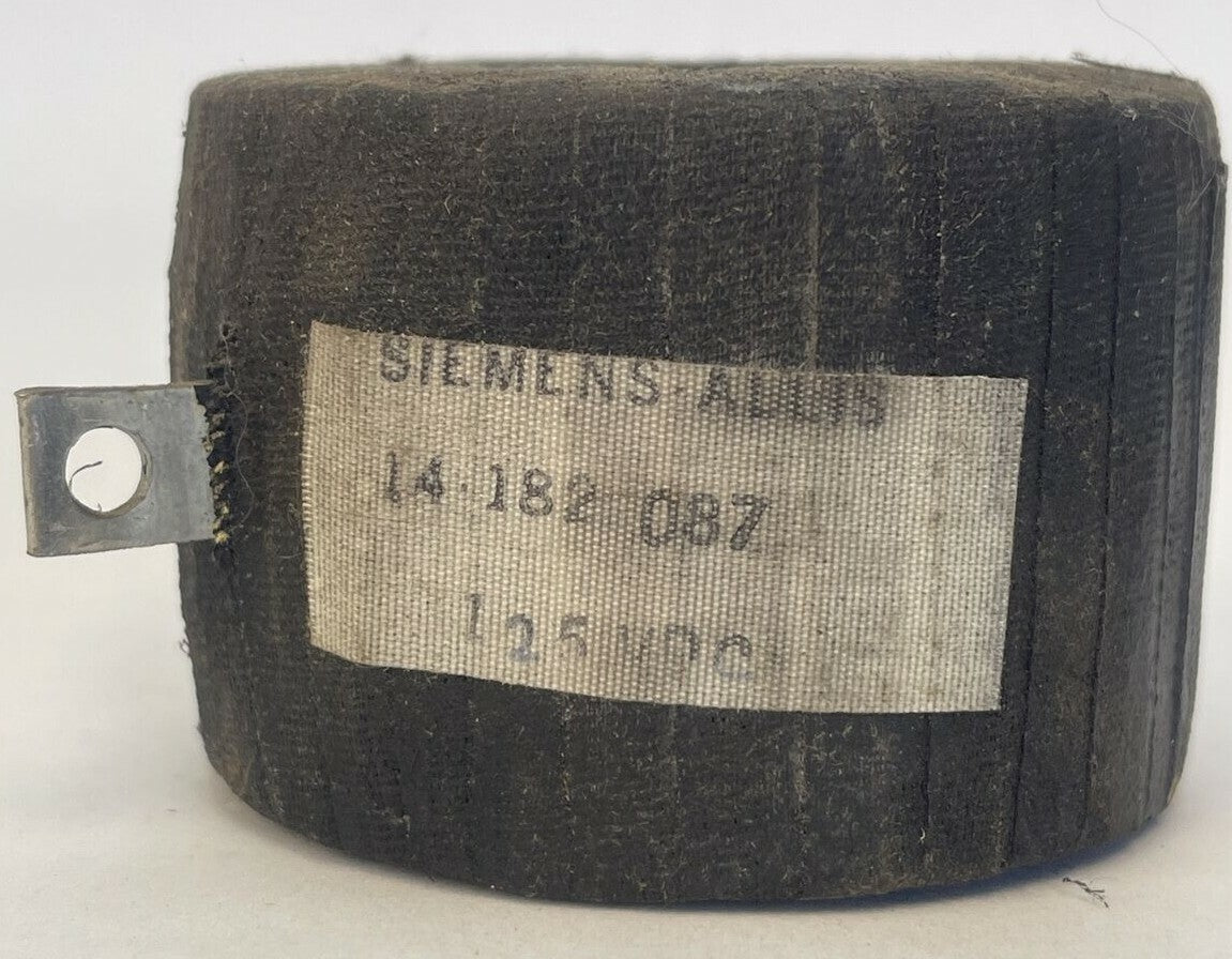 SIEMENS ALLIS 14-182-087 COIL 125VDC1