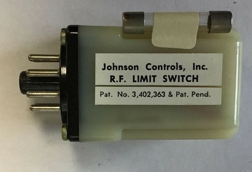 JOHNSON CONTROLS 74140 RF. LIMIT SWITCH 115VAC .1-1 A N.O.4