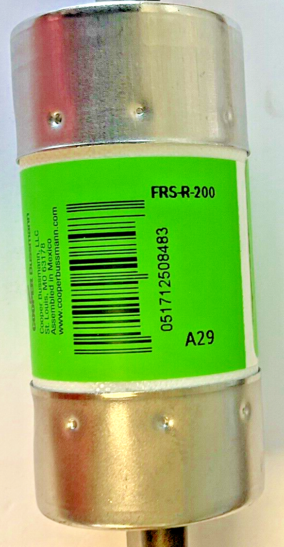 BUSSMANN FRS-R-200 FUSETRON 600VAC 300VDC RK54