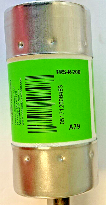 BUSSMANN FRS-R-200 FUSETRON 600VAC 300VDC RK54