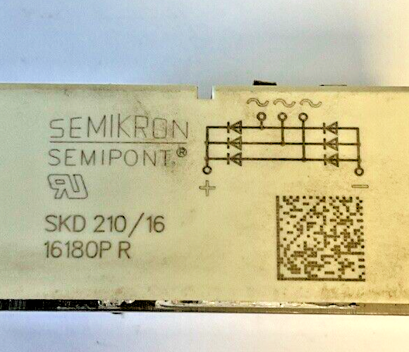 SEMIKRON SKD 210/16 POWER BRIDGE RECTIFIER 16180P R1