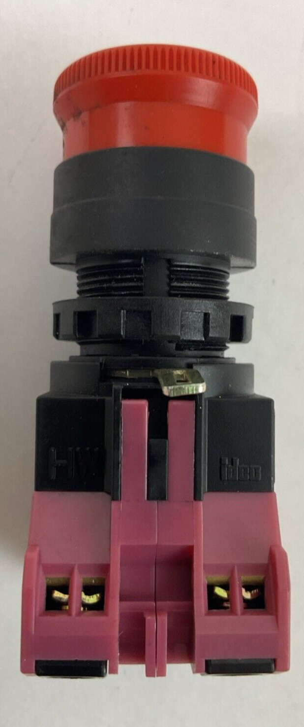 IDEC HW1B-V3F02-R TWIST LOCK PUSH BUTTON5