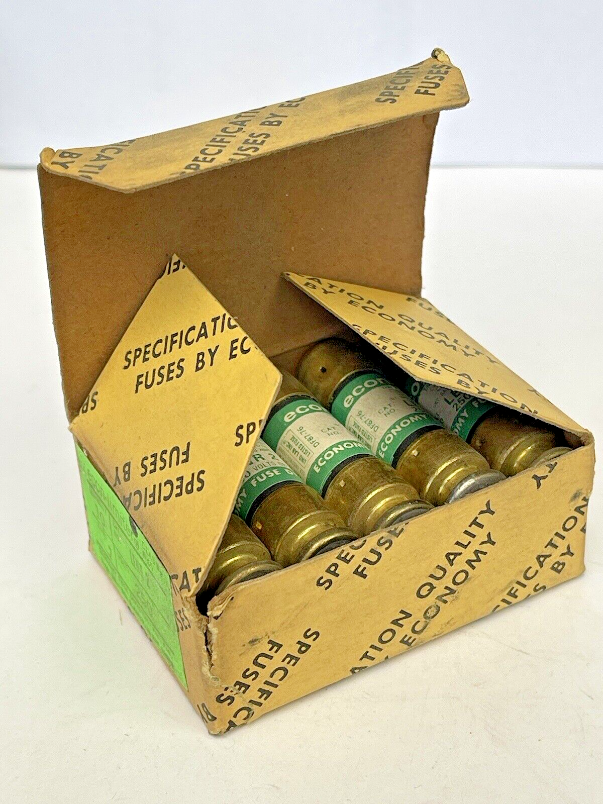 ECONOMY - *BOX OF 10* - LENR 2 - 2 AMP, 250 VAC - ECON-LIMITER, TIME-DELAY, D.E.1