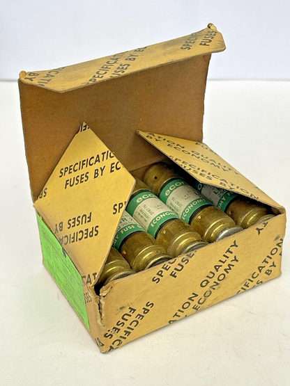 ECONOMY - *BOX OF 10* - LENR 2 - 2 AMP, 250 VAC - ECON-LIMITER, TIME-DELAY, D.E.1