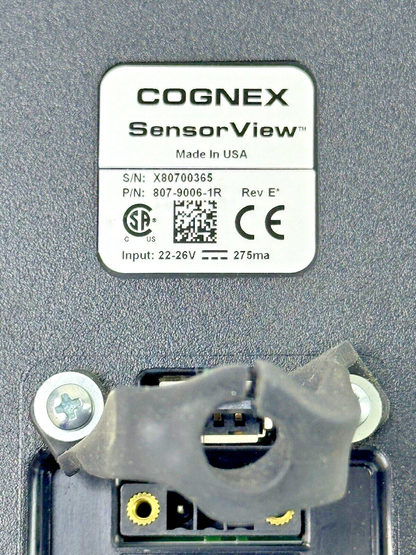 COGNEX - 807-9006-1R REV E - SENSORVIEW DISPLAY TERMINAL INTERFACE4