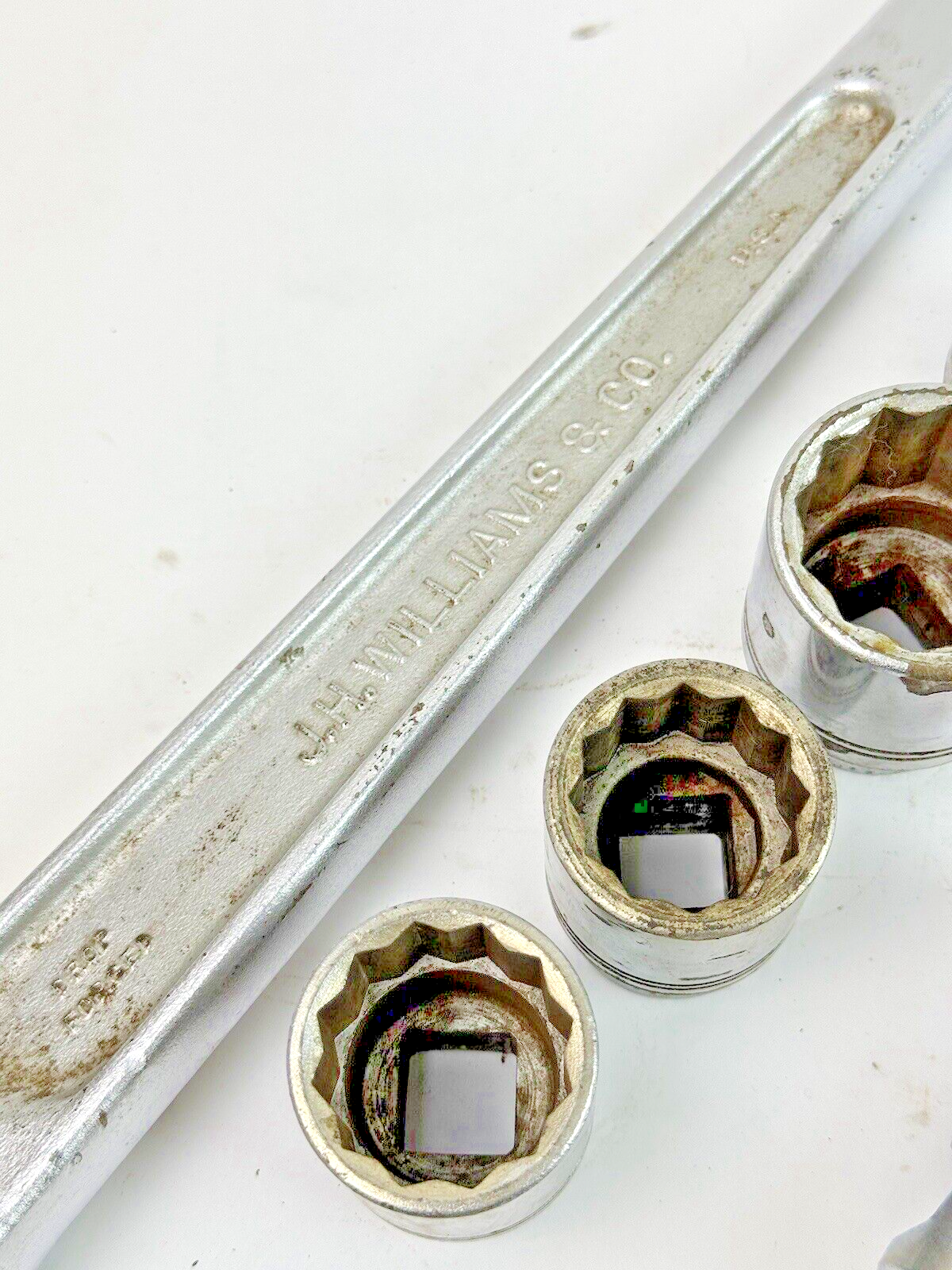 SNAP-ON / JH WILLIAMS - SOCKET SET - AMAZING PIECES - SEE FULL DESCRIPTION BELOW6