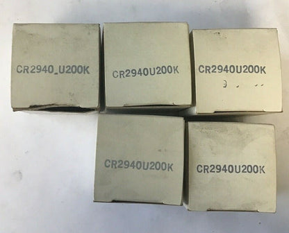 GE CR2940U200K YELLOW LENS COVER INDICATOR***LOT OF 5***0