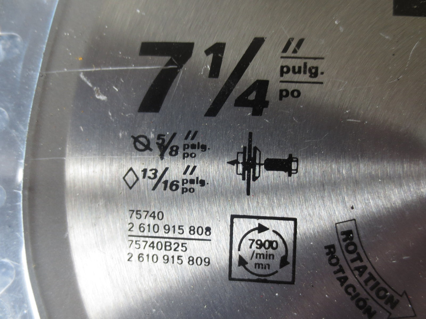 SKILSAW 75740 CIRCULAR SAW BLADE 7-1/4" 40T FINISHING - NEW SURPLUS3