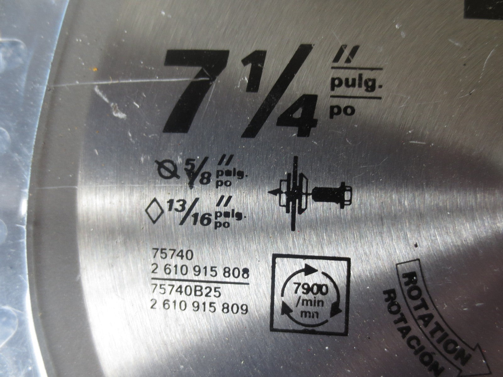 SKILSAW 75740 CIRCULAR SAW BLADE 7-1/4" 40T FINISHING - NEW SURPLUS3