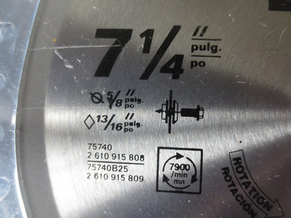 SKILSAW 75740 CIRCULAR SAW BLADE 7-1/4" 40T FINISHING - NEW SURPLUS3