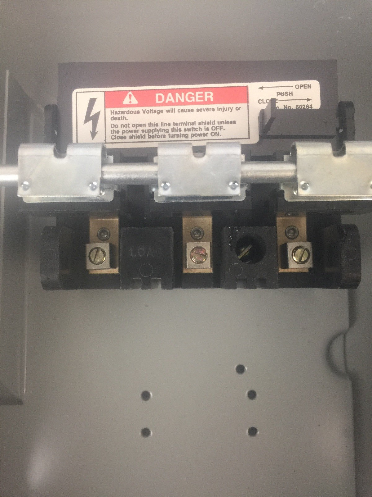 MURRAY HU361AJ HEAVY DUTY ENCLOSED SWITCH 30AMP 600VAC 3 PHASE 20HP TYPE 12 6