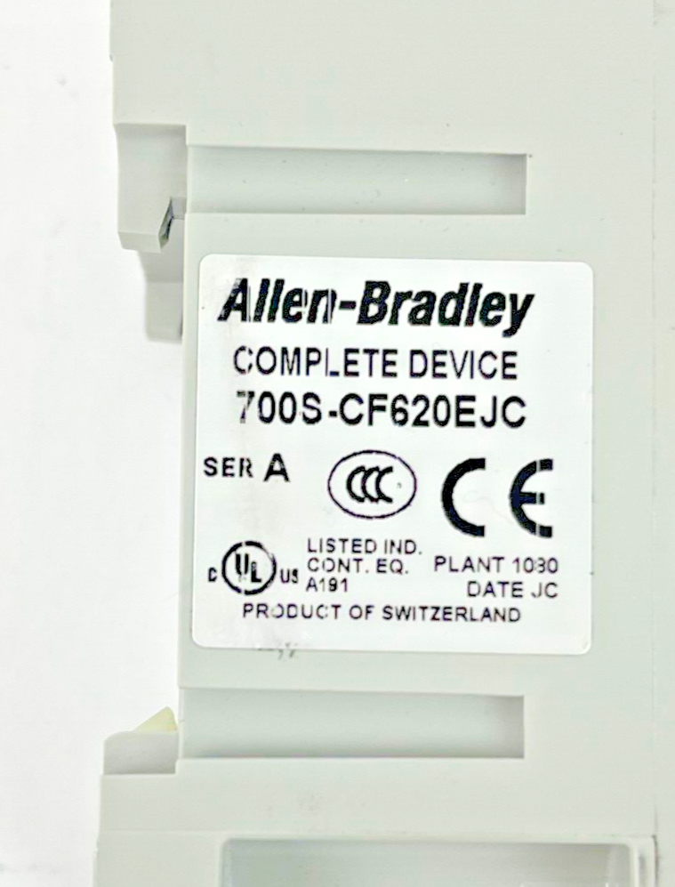 ALLEN BRADLEY 700S-CF620EJC  SER.A GUARDMASTER SAFETY RELAY  24V DC1