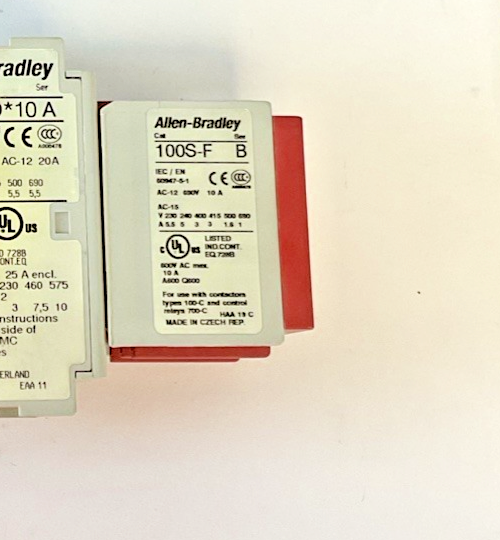 ALLEN BRADLEY 100S-C12DJ32C RELAY SER.A 600VAC 20A6