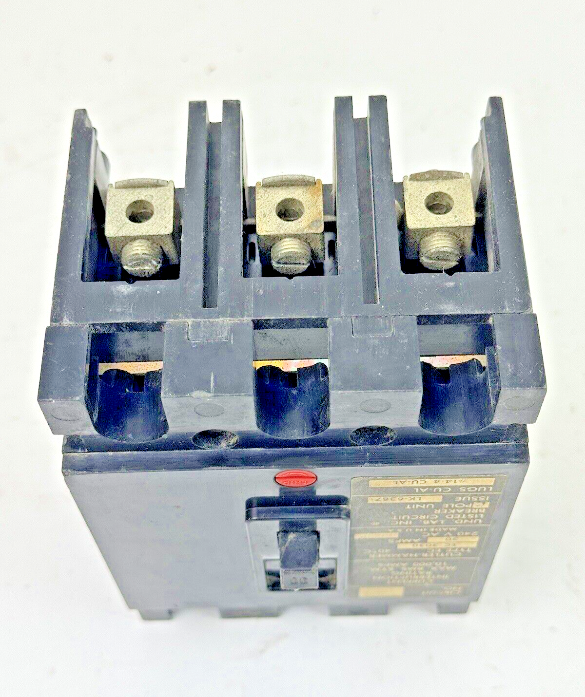 CUTLER-HAMMER / EATON - EHC3050 - CIRCUIT BREAKER - 50A/ 480 VAC/ 3 POLE7