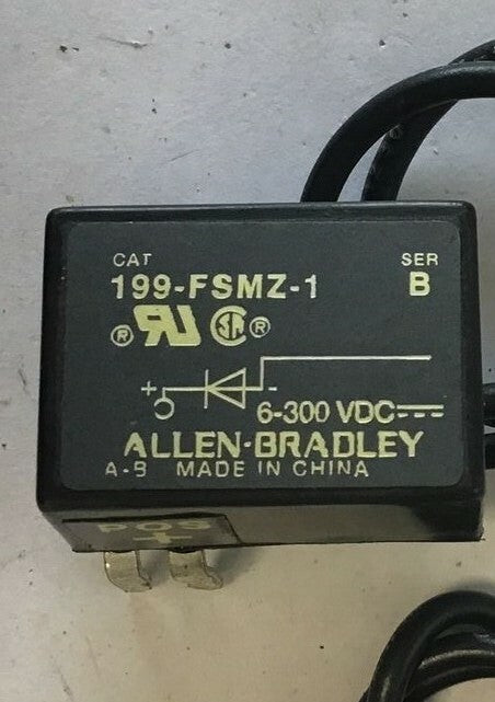 ALLEN BRADLEY 199-FSMZ-1 SURGE SUPPRESSOR SER.B VDC ***LOTOF2***2