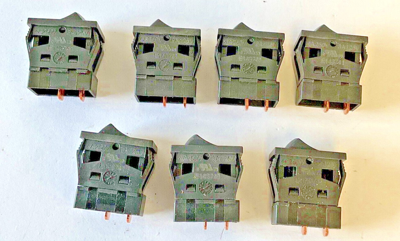 SUN-LITE E143741 RANGE SWITCH 8A 125V J-203 BLACK  ***LOTOF7***0