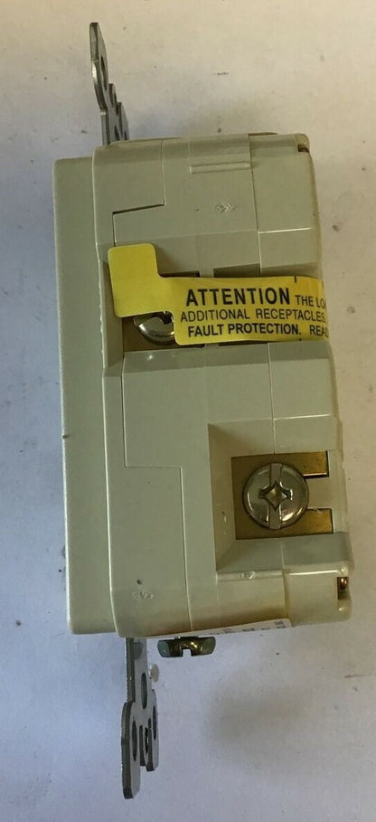 LEVITON 6599-I GROUND FAULT CIRCUIT INTERRUPTER IVORY 20A 125V ***LOTOF3***6