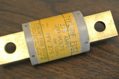 ECONOMY RFV275 SEMICONDUCTOR FUSE / 275A / 500V / NEW SURPLUS0