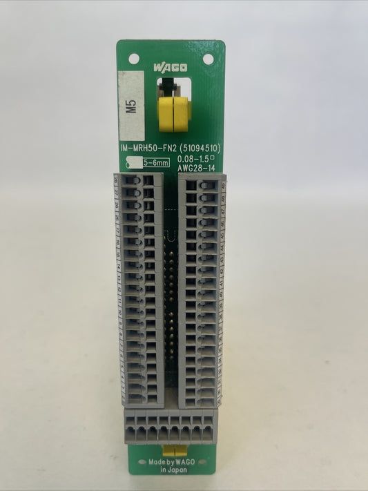 FANUC A03B-0815-C001 I/O MODULE WAGO IM-MRH50-FN20
