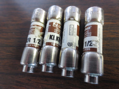 LITTELFUSE KLKR 1/2 - CLASS CC FUSE - 600V - LOT of 40