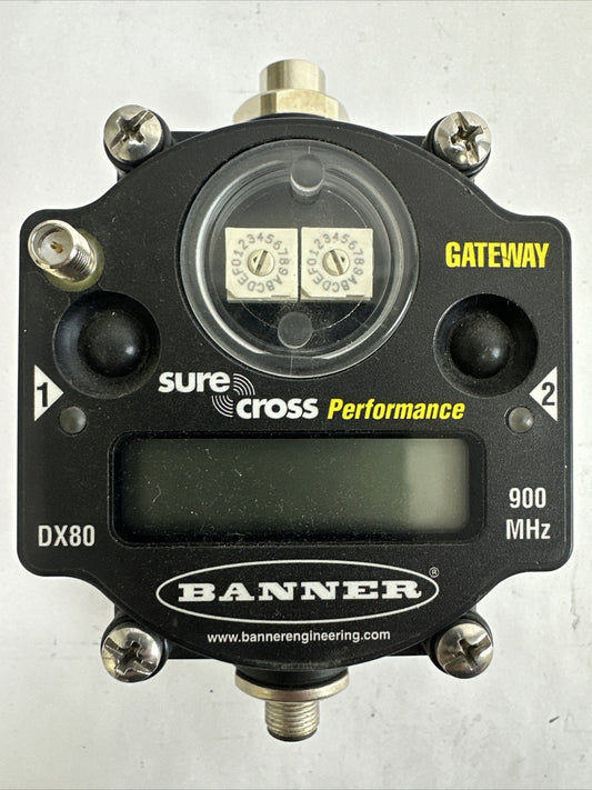 BANNER DX80P9T6S-P GATEWAY SURE CROSS PERFORMANCE 900MHz0