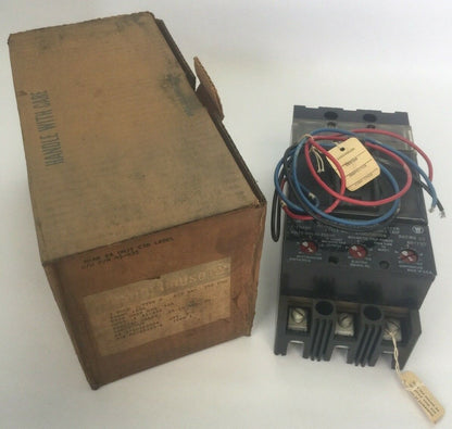 WESTINGHOUSE F3050S SAFTVUE DE-ION CIRCUIT BREAKER 50A 600VAC 250VDC 376D200G04 0