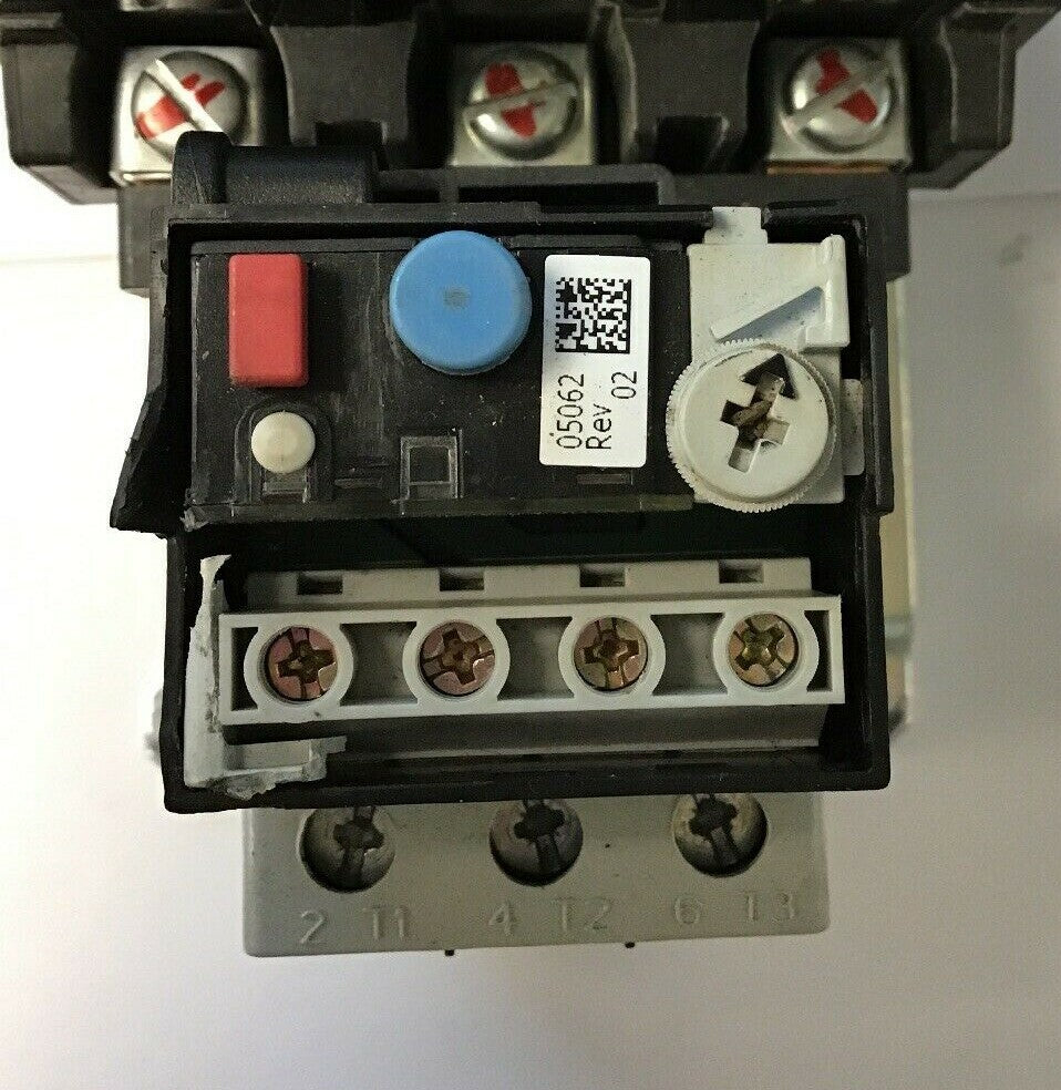 ALLEN-BRADLEY 509-BO*-E1+ SIZE 1 STARTER 120 V COIL  W/592-EECC W/595-A SER.C2