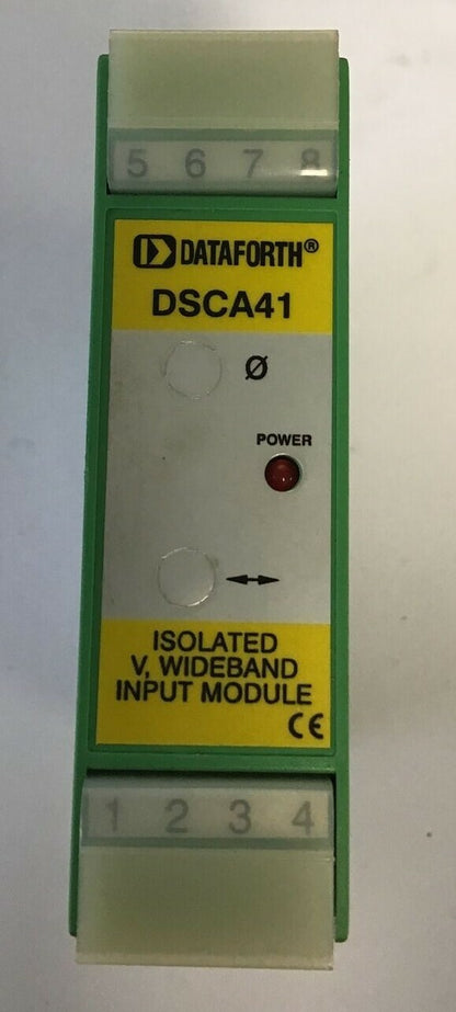 DATAFORTH DSCA41-03 ISOLATED V, WIDEBAND INPUT MODULE0