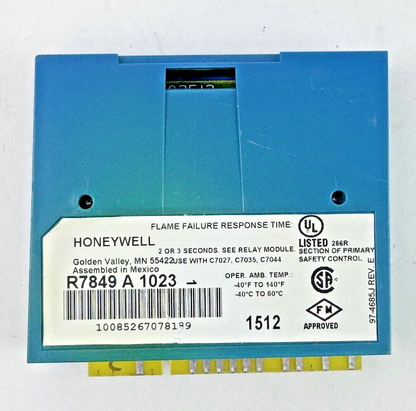 HONEYWELL - RM7823 A 1016 - ULTRAVIOLET FLAME AMPLIFIER - BURNER CONTROL11