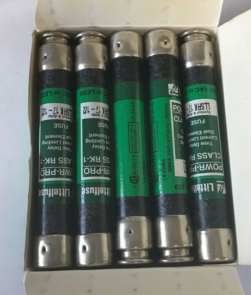 LITTELFUSE LLSRK 17-1/2 POWR-GARD 600V TIME-DELAY FUSE***LOTOF10***1