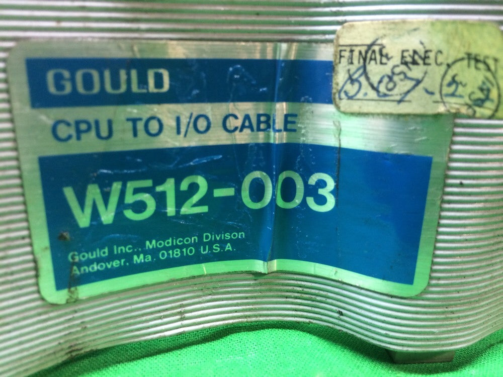 MODICON AS-W512-003 CPU TO I/O CABLE1