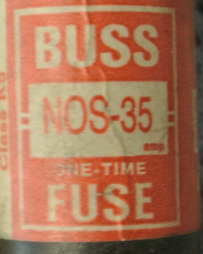 LOT of 2 / 35A RENEWABLE FUSES / BUSS & SHAWMUT / 600V / NEW SURPLUS1