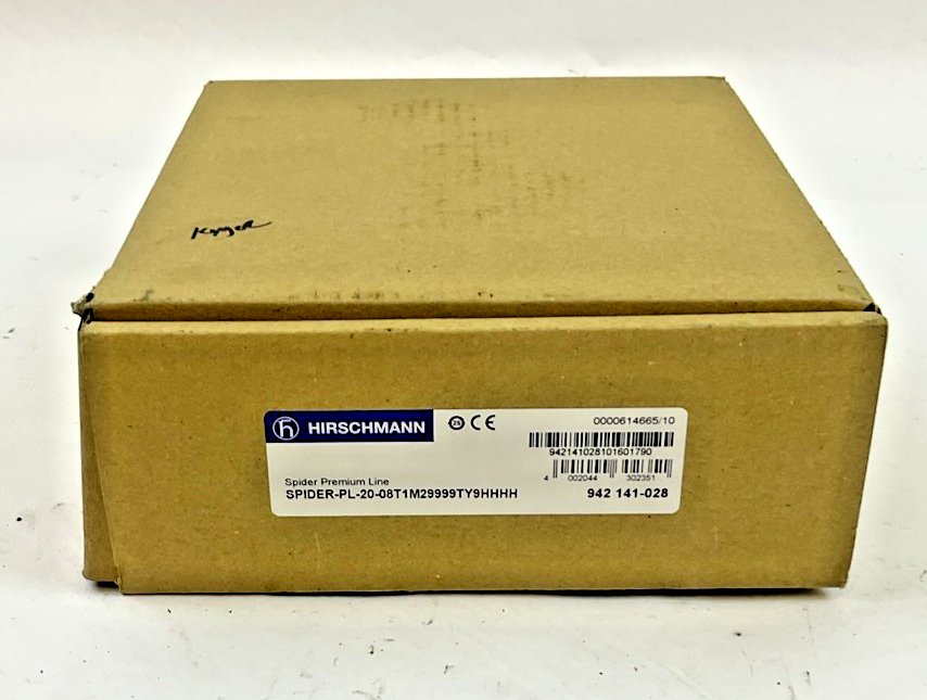 HIRSCHMANN SPIDER-PL-20-08T1M29999TY9HHHH ETHERNET SWITCH0