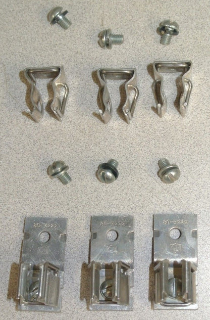 CUTLER-HAMMER C350KC21 FUSE CLIP KIT / 30A / 250V / SIZE 1 / NEW SURPLUS2