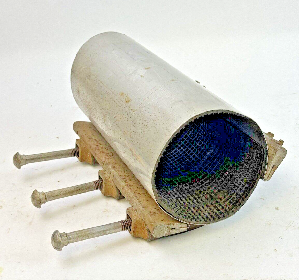 ROCKWELL / SMITH-BLAIR - VINTAGE HEAVY DUTY PIPE REPAIR CLAMP - 40208/ 402090