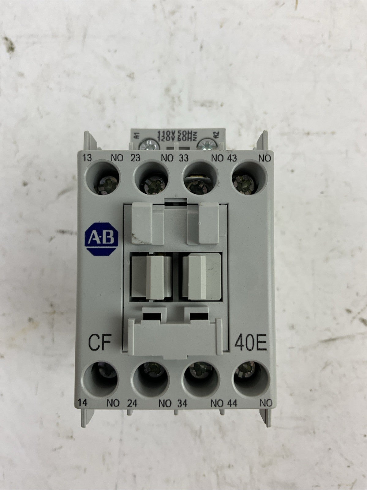 ALLEN BRADLEY 700-CF400D SER A CONTROL RELAY 110/120V 50/60HZ COIL1
