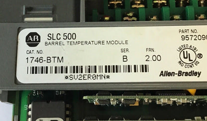 ALLEN BRADLEY 1746-BTM BARREL TEMP MODULE SER.B FRN2.00 1