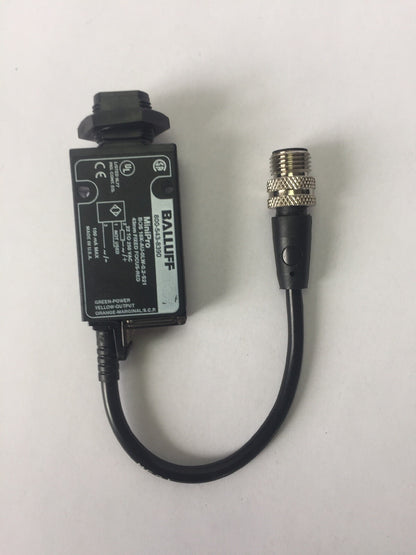 BALLUFF BOS 16K-AU-0LW-0.2-S21 PHOTOELECTRIC SENSOR 22-250VAC 100mA1