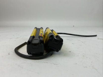 KEYENCE GL-R08H-T TRANSMITTER GL-R08H-R RECEIVER 24VDC LIGHT CURTAIN6