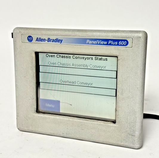 ALLEN-BRADLEY - 2711P-T6C20D SER. B REV. A - PANELVIEW PLUS 600 - 6" TOUCHSCREEN0