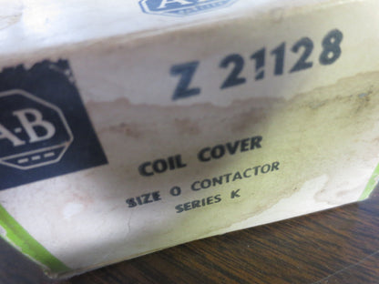 ALLEN-BRADLEY Z-21128 COIL COVER for SIZE 0 CONTACTOR - NEW SURPLUS2