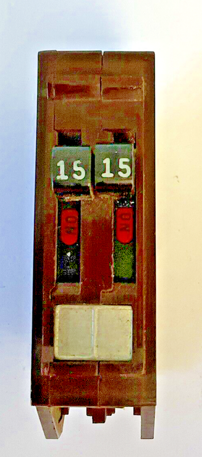 WADSWORTH B1515N CIRCUIT BREAKER 15A 2POLE 120/240VAC0