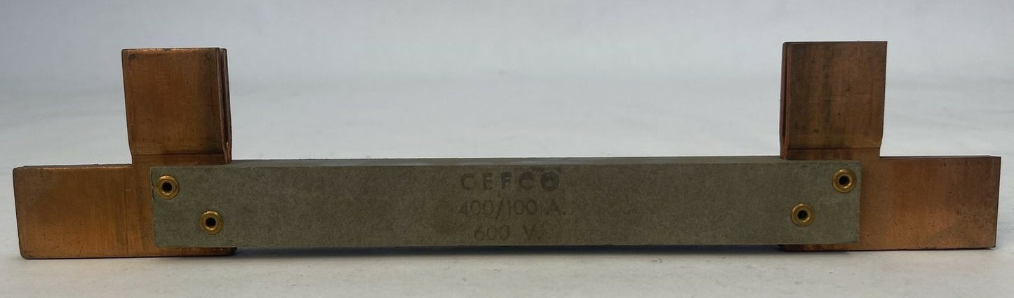 CEFCO 400/100A 600V FUSE REDUCER0