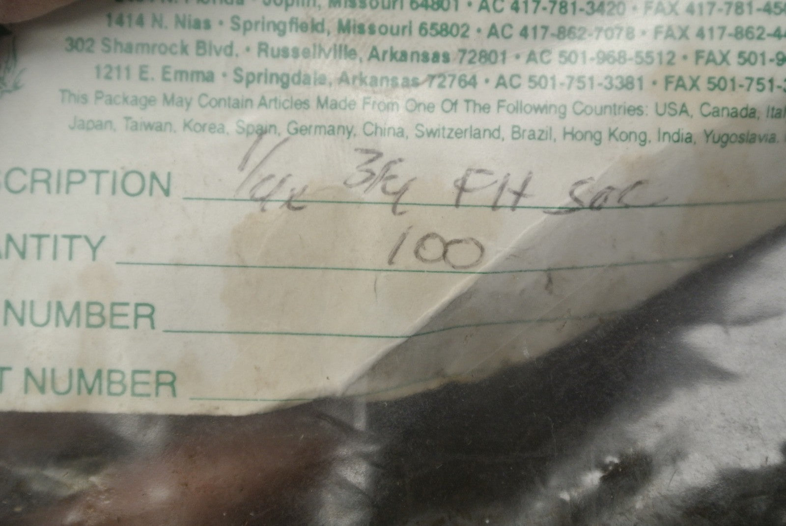 1/4-20 x 1/2 FHSC / 1/4-20 x 1/2 BHSC / 1/4-20 x 3/4 FHSC SCREWS / NEW SURPLUS4