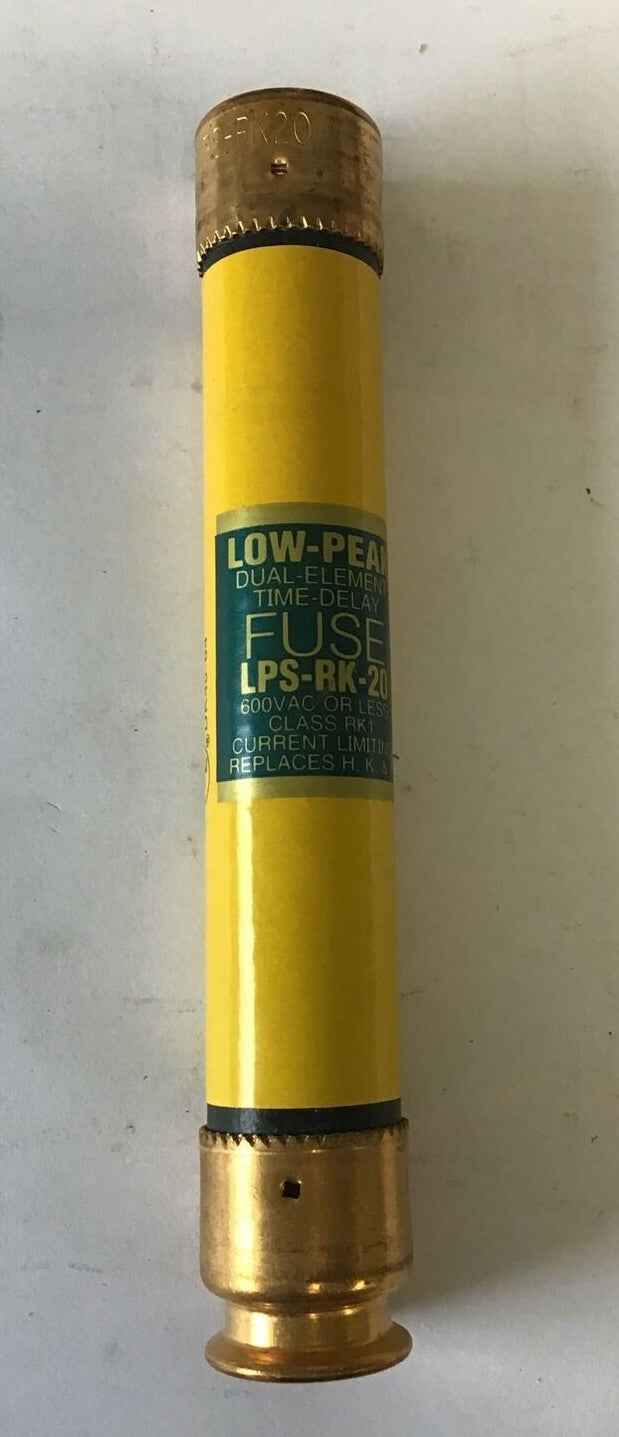 BUSSMAN COOPER LPS-RK-20 FUSE CLASS RK1 CURRENT LIMITING 20A ***LOTOF10***1